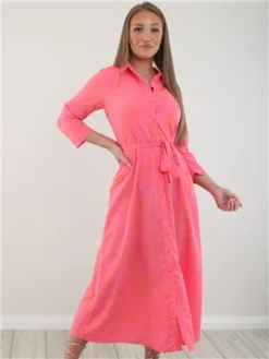 Pieces Sugar Plum Aura Shirt Dress