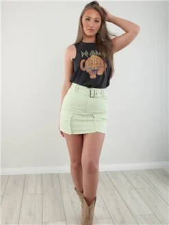 Saint Genies Sage Sybil Cargo Skirt -Cheap Drape Dresses Store 28206 2