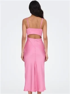 Only Pink / Sachet Pink Maya Singlet Dress -Cheap Drape Dresses Store 28415 3