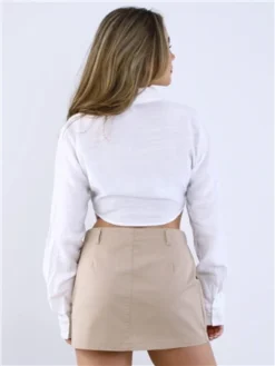 Only Cornstalk Evelyn Short Cargo Skirt -Cheap Drape Dresses Store 28722 3