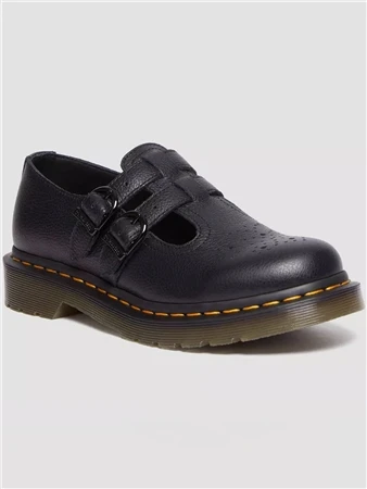Dr. Martens Dr Martens Black 8065 Virginia Leather Mary Jane Shoes 3 Dr. Martens Dr Martens Black 8065 Virginia Leather Mary Jane Shoes - Image 3