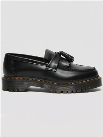 Dr. Martens Dr Martens Black Adrian Bex Smooth Leather Tassel Loafers 2 Dr. Martens Dr Martens Black Adrian Bex Smooth Leather Tassel Loafers - Image 2