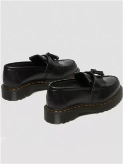 Dr. Martens Dr Martens Black Adrian Bex Smooth Leather Tassel Loafers 6 Dr. Martens Dr Martens Black Adrian Bex Smooth Leather Tassel Loafers -Cheap Drape Dresses Store 28804 2