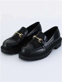 Truffle Black Cabernet Patent Shoe