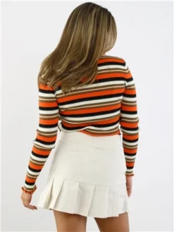 Daisy Street Beige Mini Pleat Skirt In Cord -Cheap Drape Dresses Store 28888 3