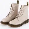 Dr. Martens Dr Martens Vintage Taupe Virginia 1460 Pascal Virginia Leather Lace Up Boots