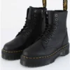 Dr. Martens Dr Martens Black Jadon Iii Pisa Leather Platform Boots
