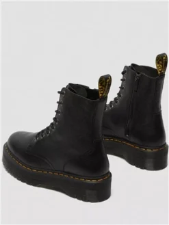 Dr. Martens Dr Martens Black Jadon Iii Pisa Leather Platform Boots -Cheap Drape Dresses Store 29222 2