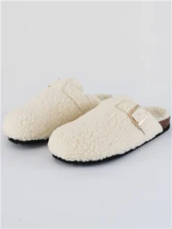 Dv8 Cream Teddy Clogg