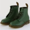 Dr. Martens Dr Martens Green 1460 Smooth Leather Lace Up Boots