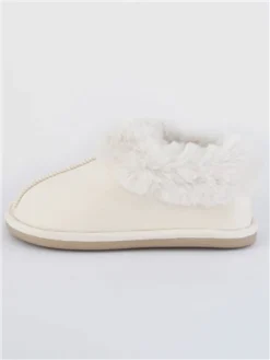 Krush Mushroom Faux Suede Fur Trim Boot -Cheap Drape Dresses Store 29337 2