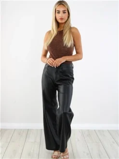 Noisy May Black/Cobber Anna Bodysuit -Cheap Drape Dresses Store 29430 2