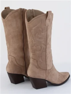 Krush Sand Suede Western Boot -Cheap Drape Dresses Store 29437 3