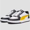 Puma White - Yellow Sizzle - Black - Silver Caven 2.0 Sneakers
