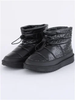 Krush Black Padded Moon Boot